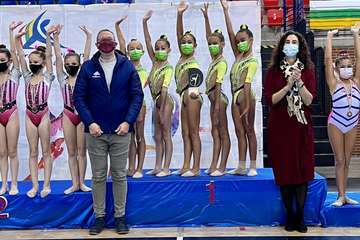 Attenya dejo muy alto el nivel gimnástico de Telde en Logroño/TA.